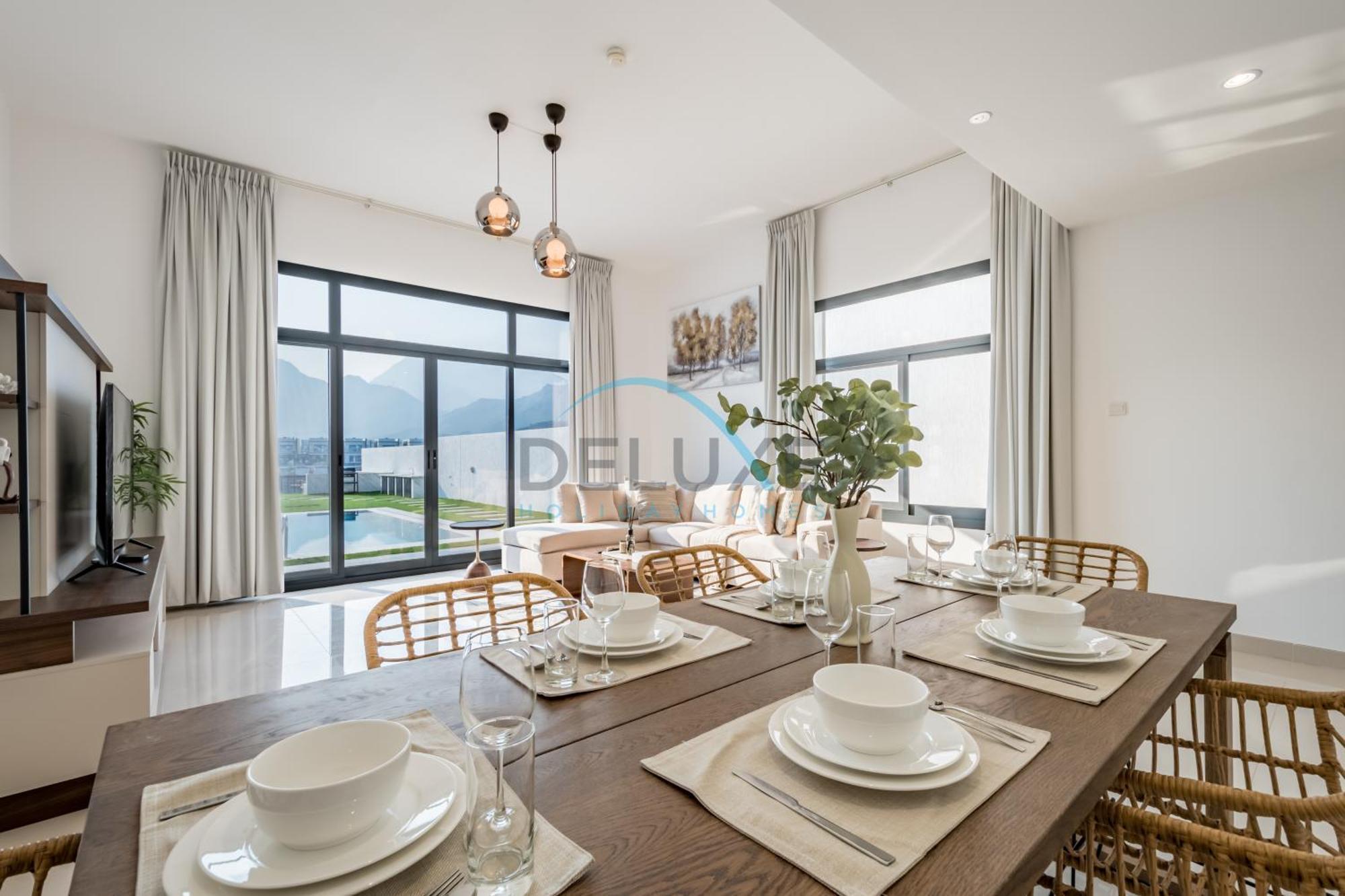 3br Maid's With Pool Perfect For Groups By Deluxe Homes Appartement Fujaïrah